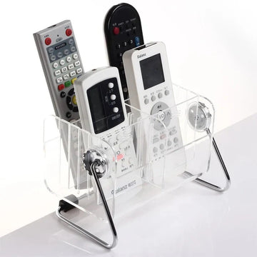 Acrylic Desktop Remote Control Organizer