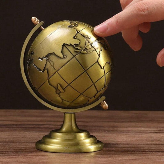 Copper World Globe