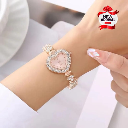 💞Romantic Heart Shape Ladies Watch 💞